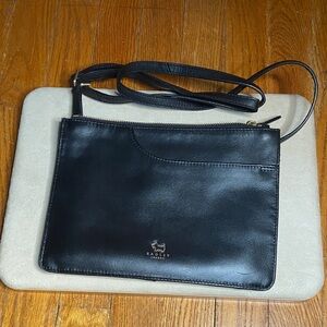 RADLEY LONDON Black Leather Crossbody Bag